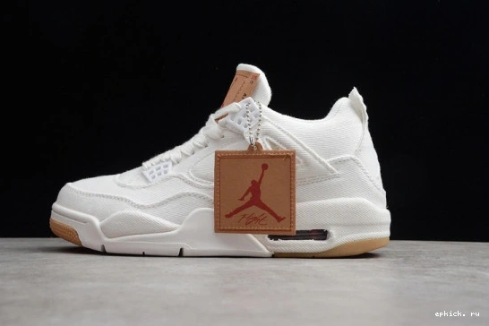 Rep EP Retro Air (Levi's Tag) 4 Jordan AO2571 100 White Levi's 100 AO2571 0112